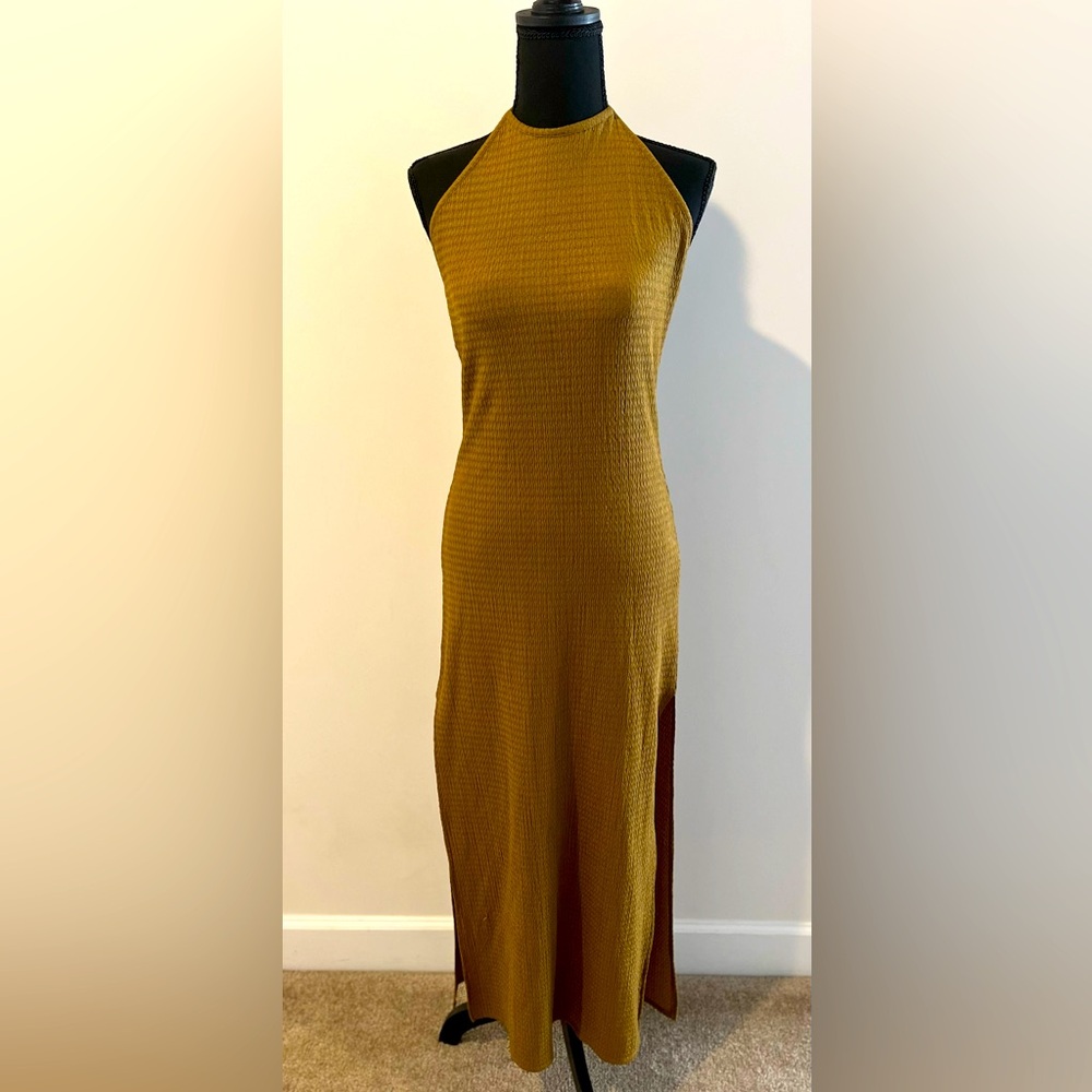 Forever 21 Mustard Maxi Dress